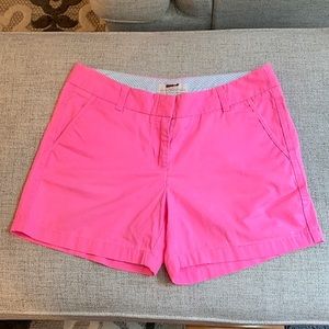 J Crew Hot Pink Shorts